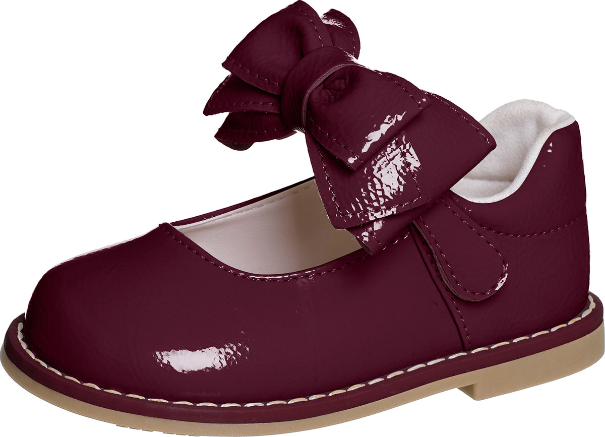 SAPATO SAPATILHA LAÇO FECHO VELCRO MENINA XUÁ XUÁ - VINHO