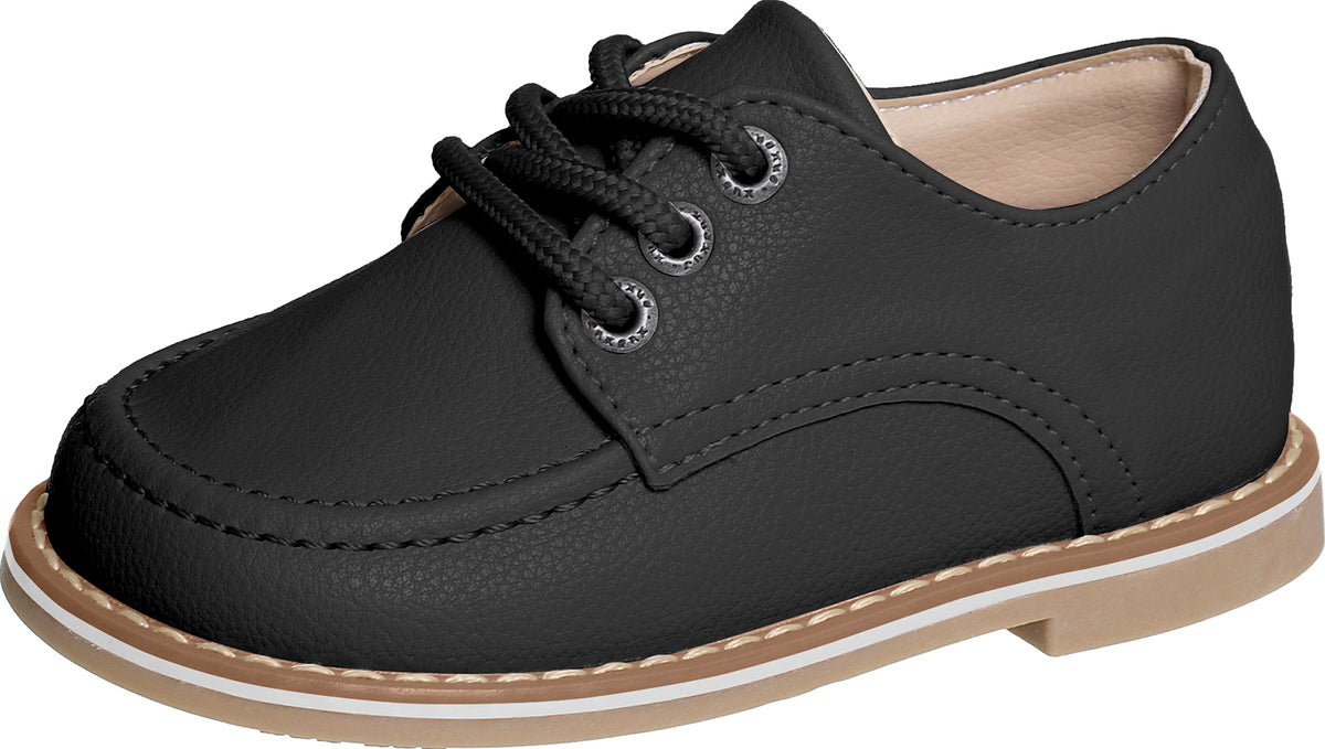 SAPATO MOCASSIM CADARÇO COSTURA EXTERNA MENINO XUA XUA0158 - PRETO