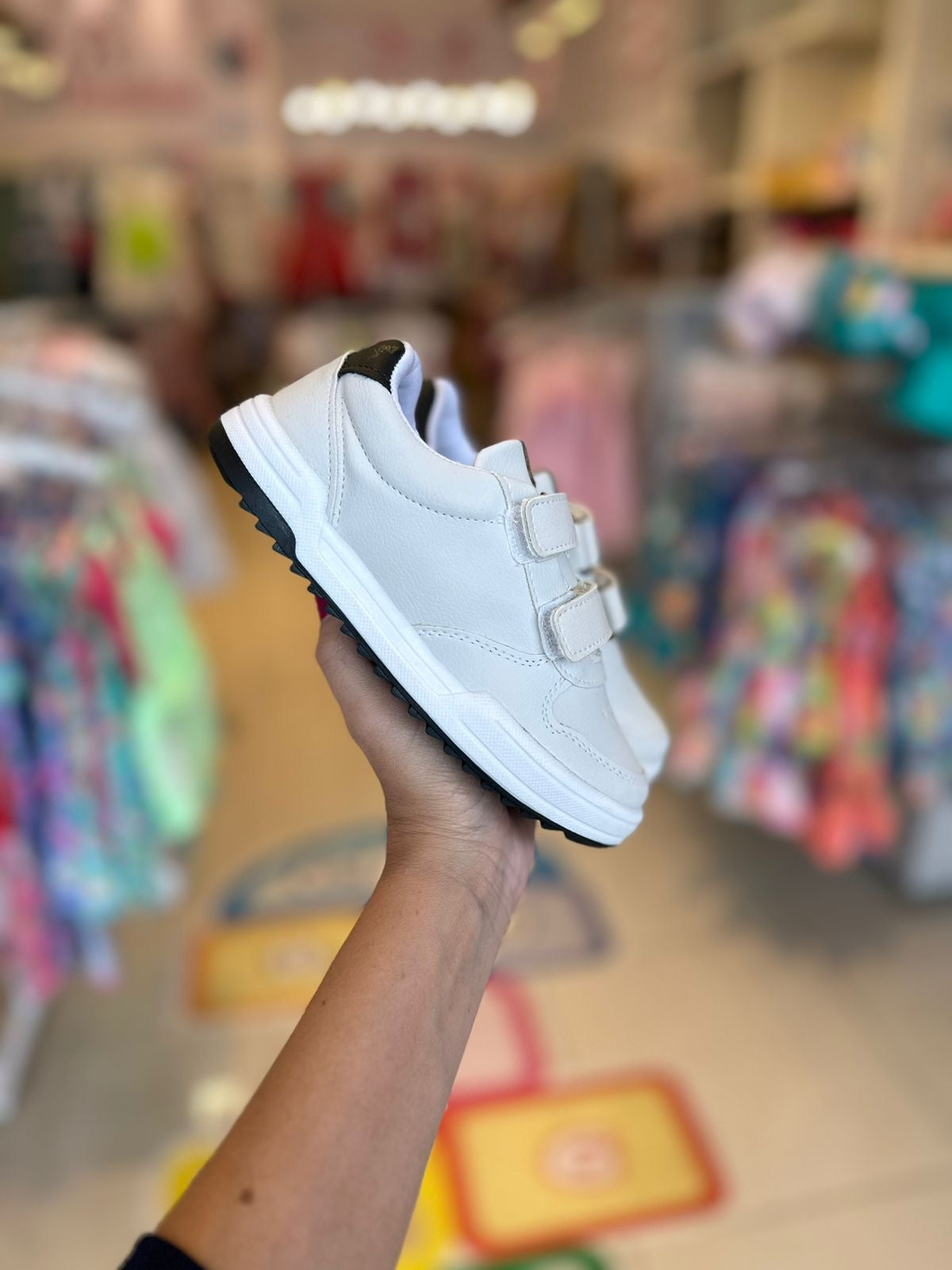 TÊNIS DUPLO VELCRO CANO BAIXO E SOLADO EMBORRACHADO MENINO XUA XUA