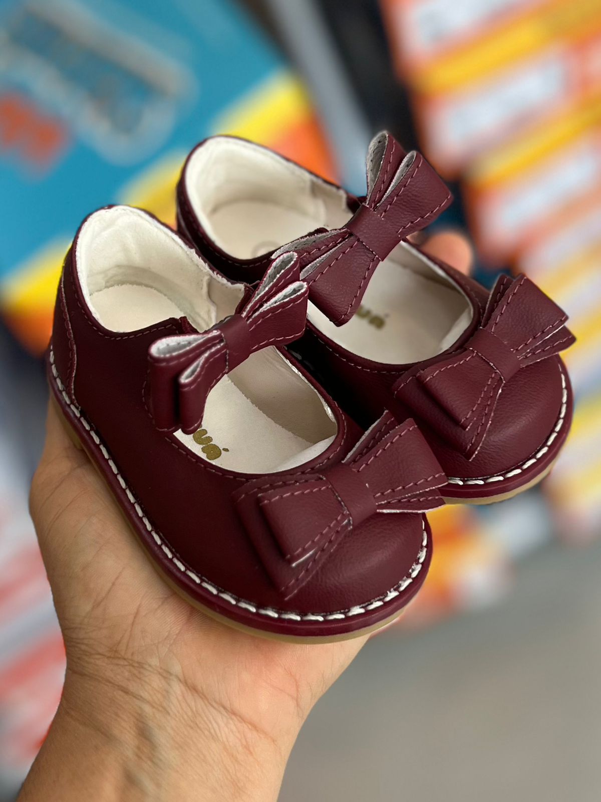 SAPATO SAPATILHA LAÇO DUPLO CALCE FÁCIL ELÁSTICO MENINA XUÁ XUÁ - VINHO