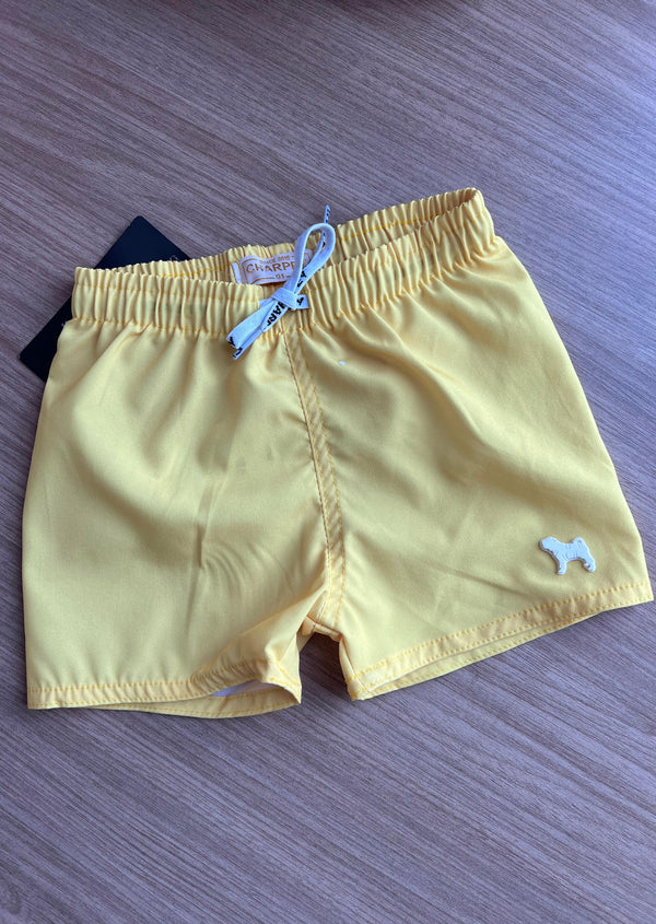 BERMUDA TECNOSPAN CACHORRINHO RELEVO COM AJUSTE CORDÃO MENINO CHARPEY