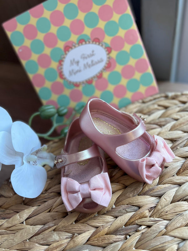 SAPATO SAPATILHA FECHO VELCRO LAÇO MIMO MY FIRST MENINA MINI MELISSA
