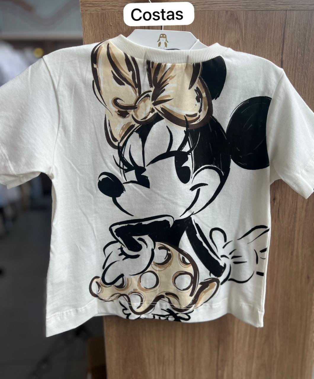 BLUSA MANGA CURTA MINNIE IT'S ALL ABOUT MENINA ANIMÊ - OFF