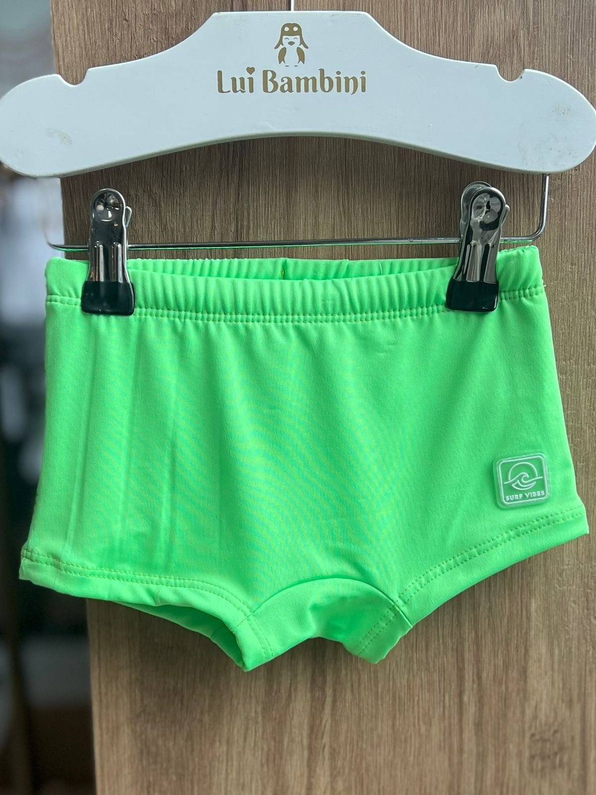 SUNGA LISA BÁSICA CORDÃO PROTEÇÃO UV50+ MENINO FAKINI - VERDE
