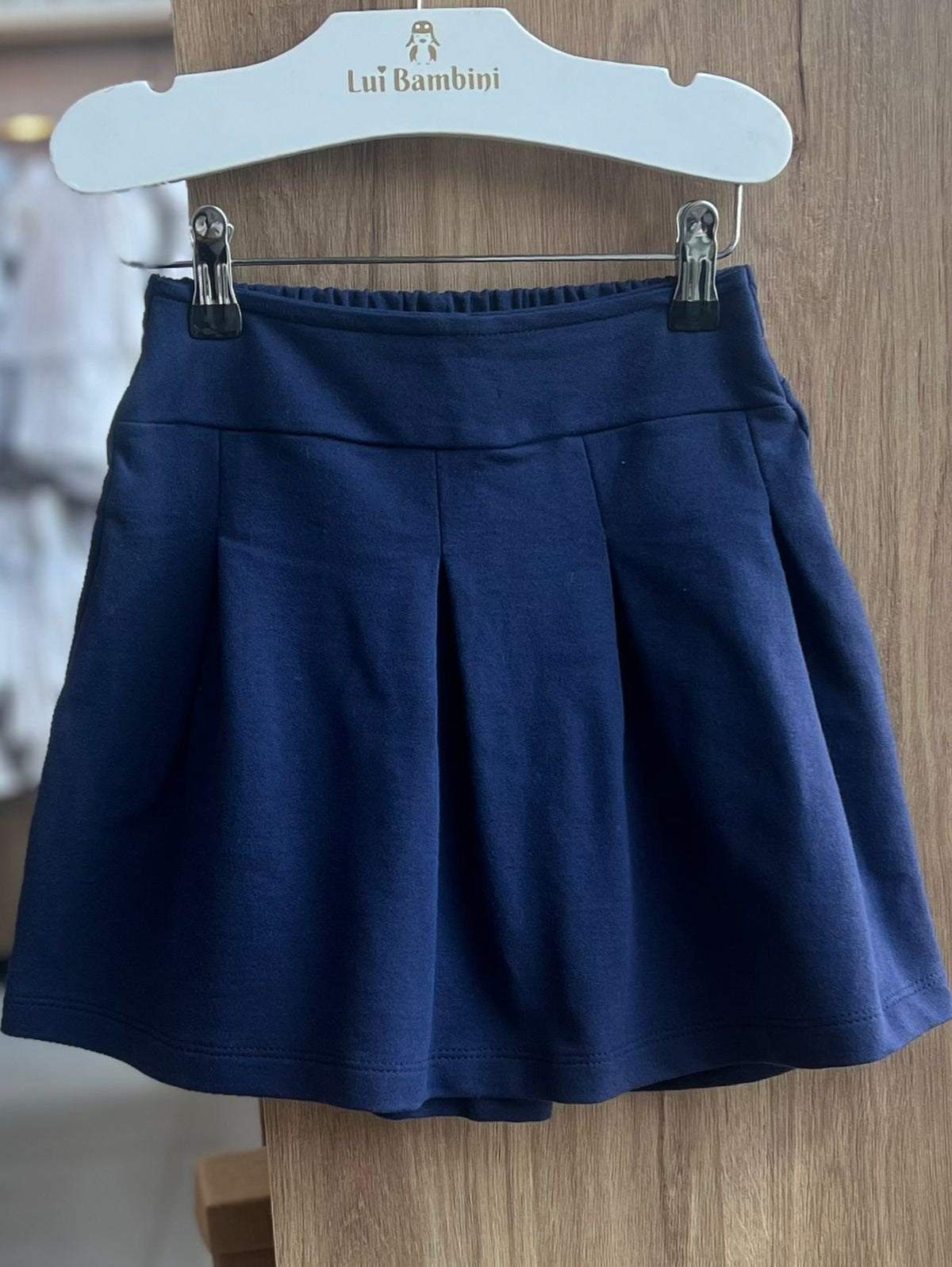 SAIA MOLETOM ELÁSTICO CÓS MENINA FAKINI - MARINHO