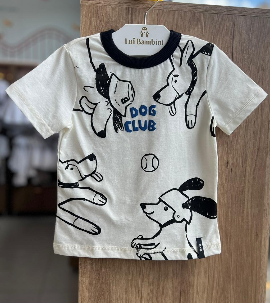 CAMISETA MANGA CURTA CACHORRO DOG CLUB MENINO BIMBI - OFF