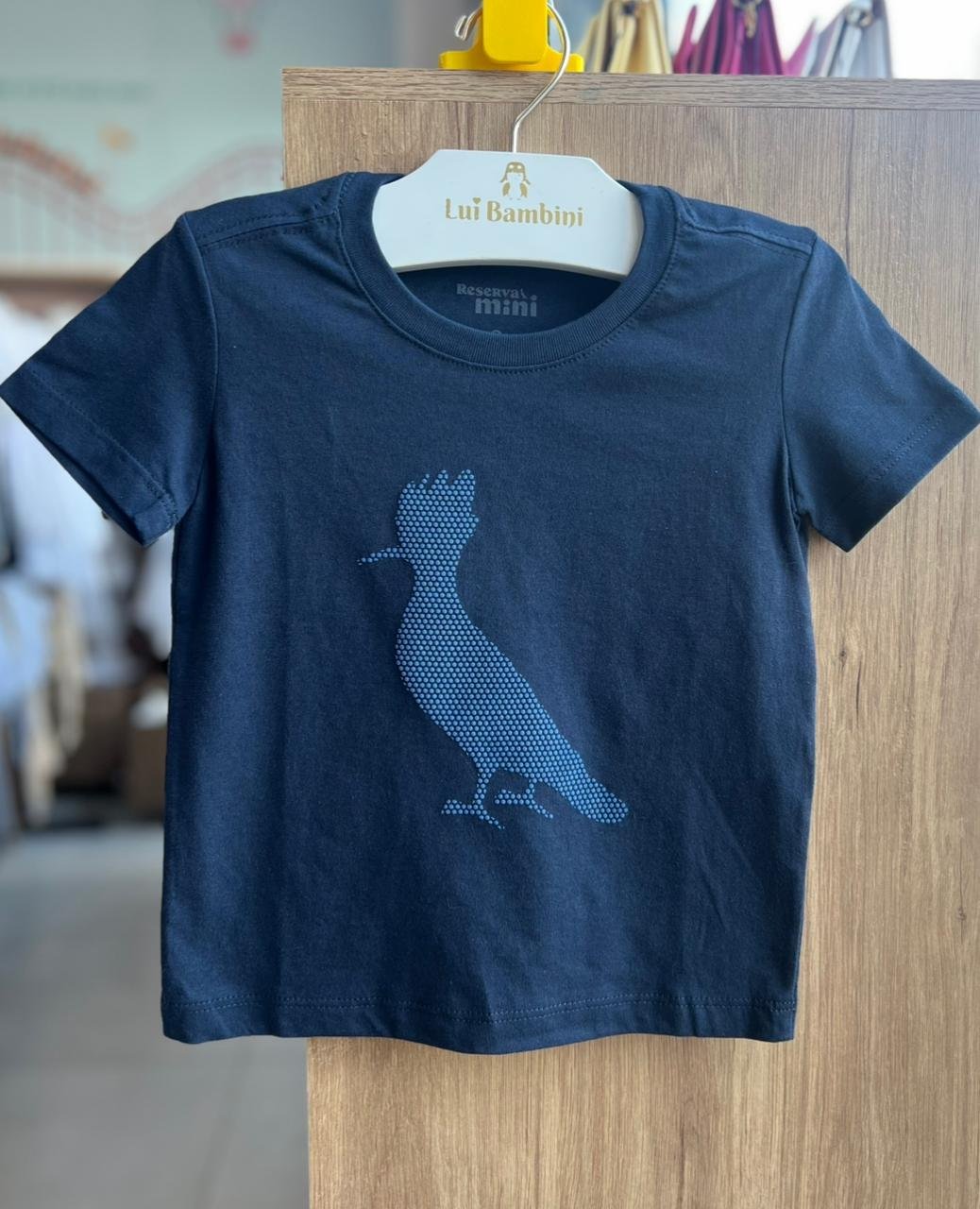 CAMISETA MANGA CURTA PICA PAU PLAY RELEVO MENINO RESERVA MINI - MARINHO