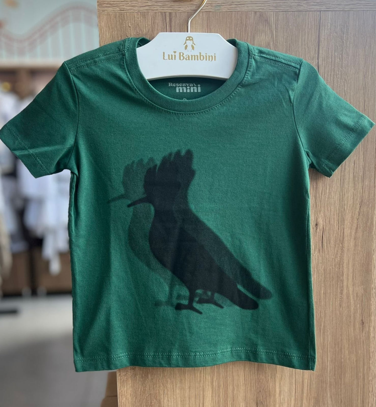 CAMISETA MANGA CURTA PICA PAU MENINO RESERVA MINI - VERDE