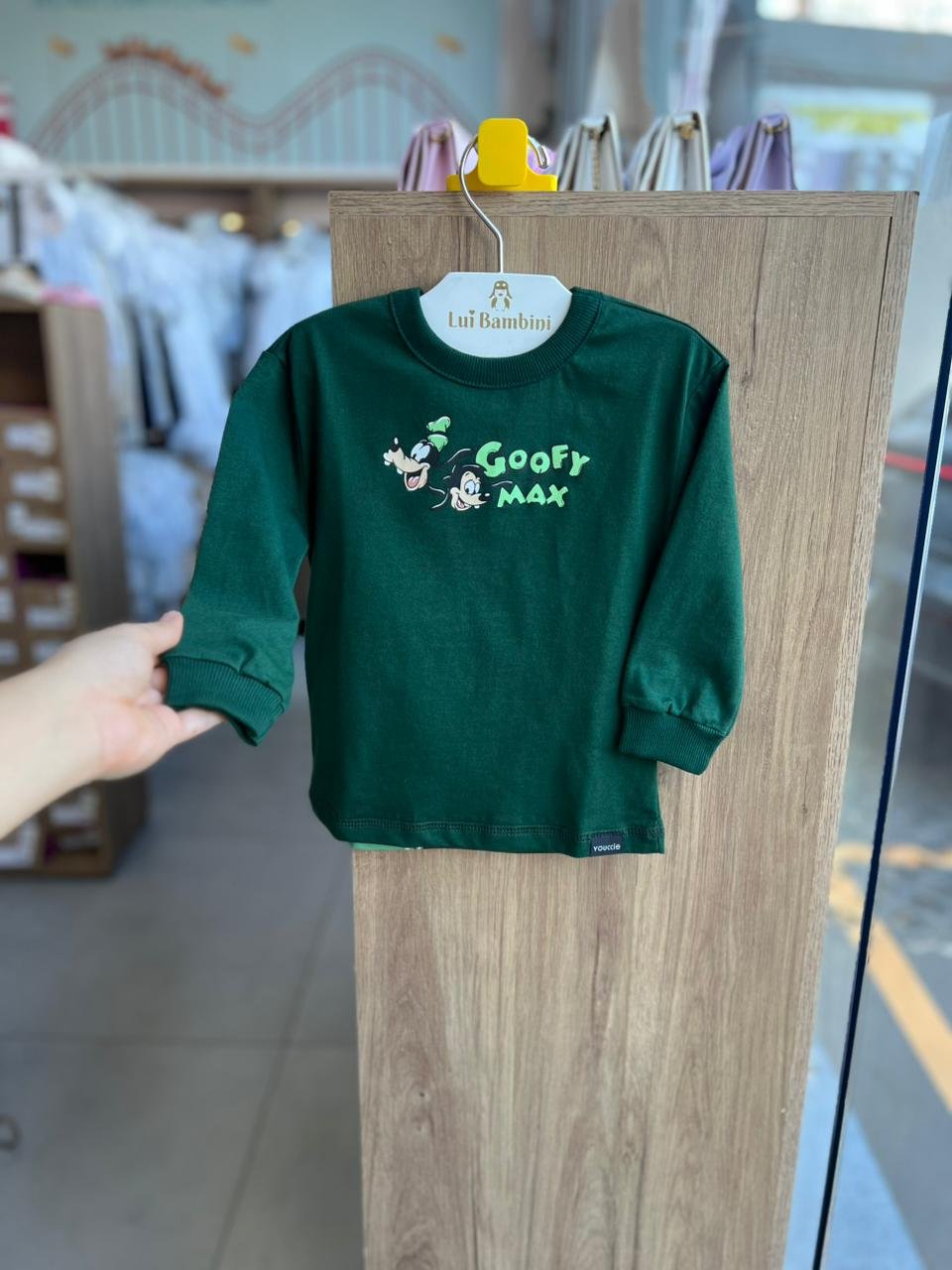 CAMISETA MANGA LONGA PATETA E MAX MENINO YOUCCIE - VERDE