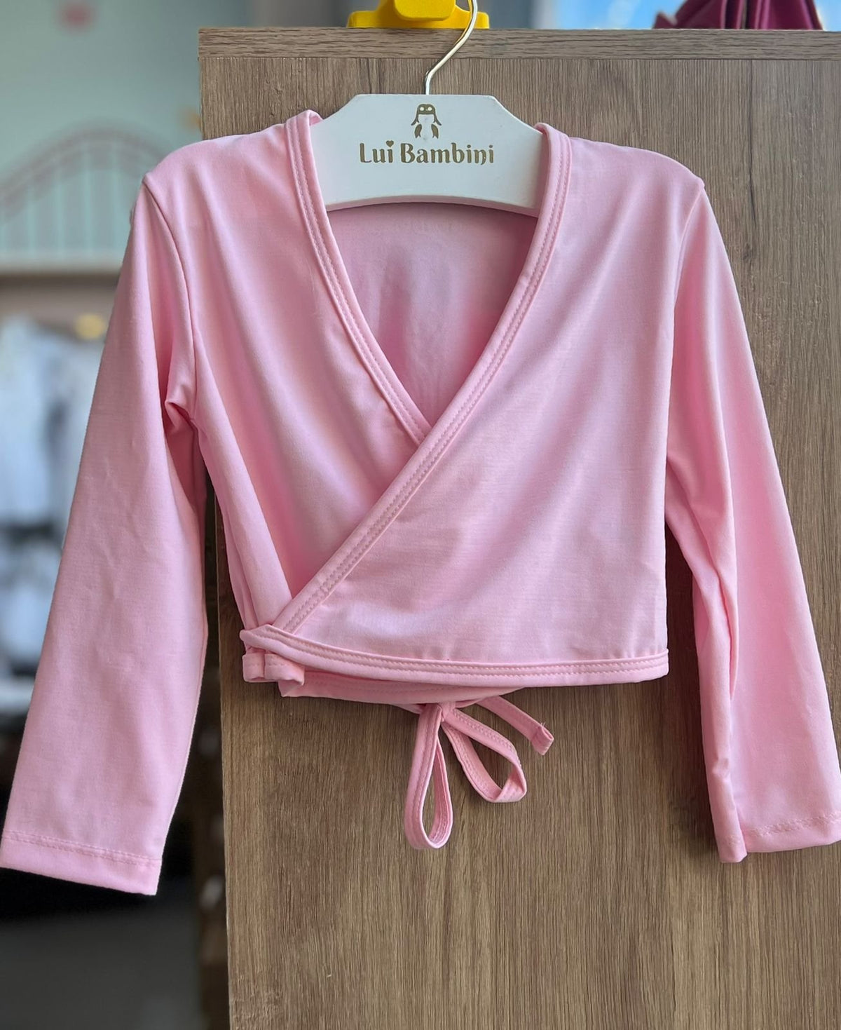 BOLERO MANGA LONGA DRY PROTEÇÃO UV BALLET BALÉ MENINA INFANTI - ROSA