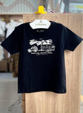 CAMISETA MANGA CURTA FERIAS VIAGEM NATURE CALLS MENINO DUDES - PRETO