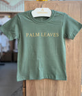 CAMISETA MANGA CURTA FOLHAS FOLHAGEM MENINO RICHES - VERDE