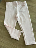 CALÇA LEGGING BÁSICA LISA ELÁSTICO CÓS MENINA ELIAN - ROSA CLARO