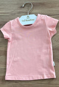 BLUSA MANGA CURTA LISA BÁSICA MENINA ELIAN - ROSA