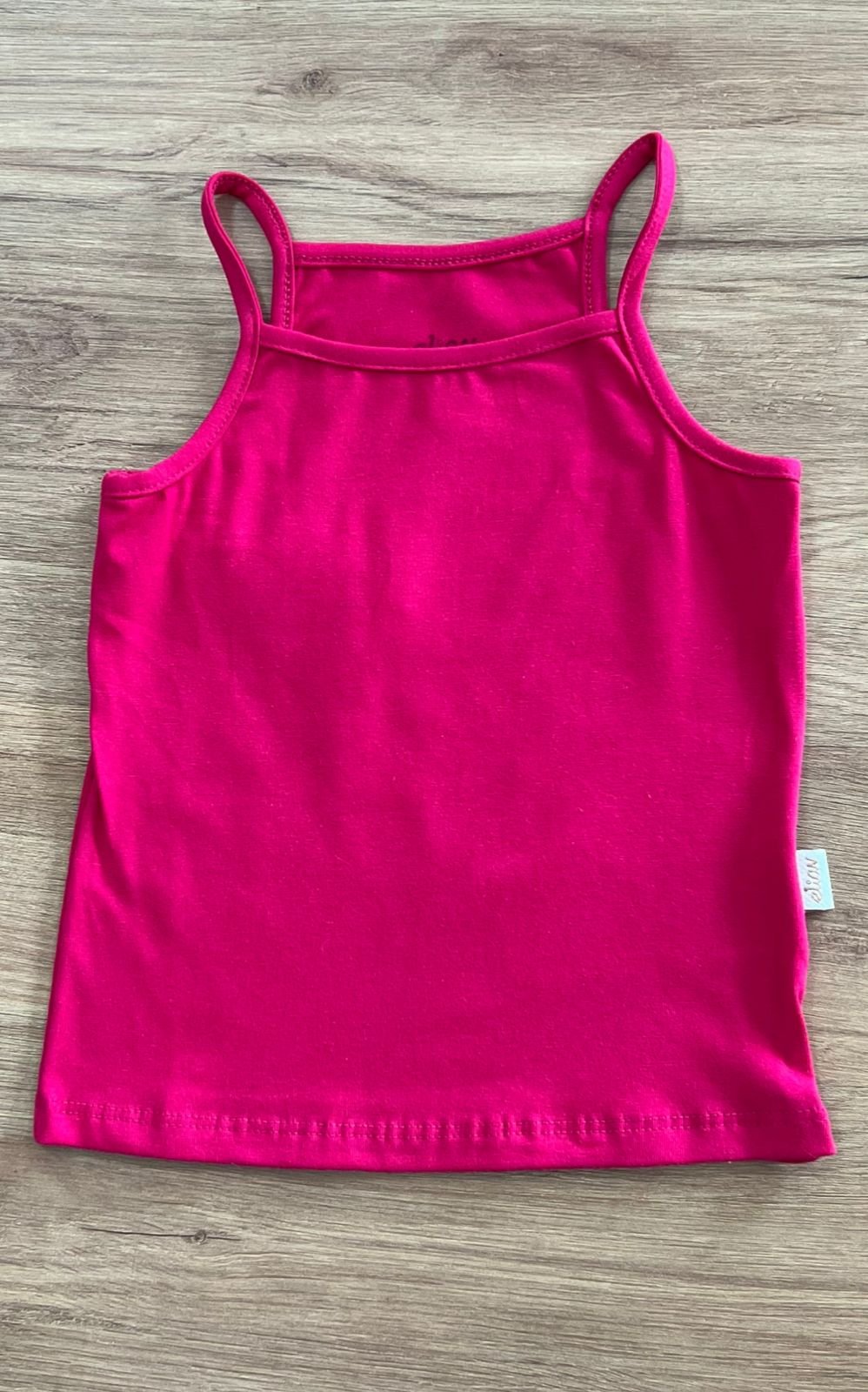 BLUSA ALÇA FINA BÁSICA LISA MENINA ELIAN - PINK