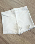 SHORT LISO BÁSICO PARA USAR EMBAIXO DA SAIA MENINA ELIAN - CREME