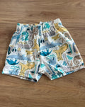 SHORT NYLON ELÁSTICO CÓS MENINO BICHINHOS FLORESTA MENINO PULLA BULLA - OFF