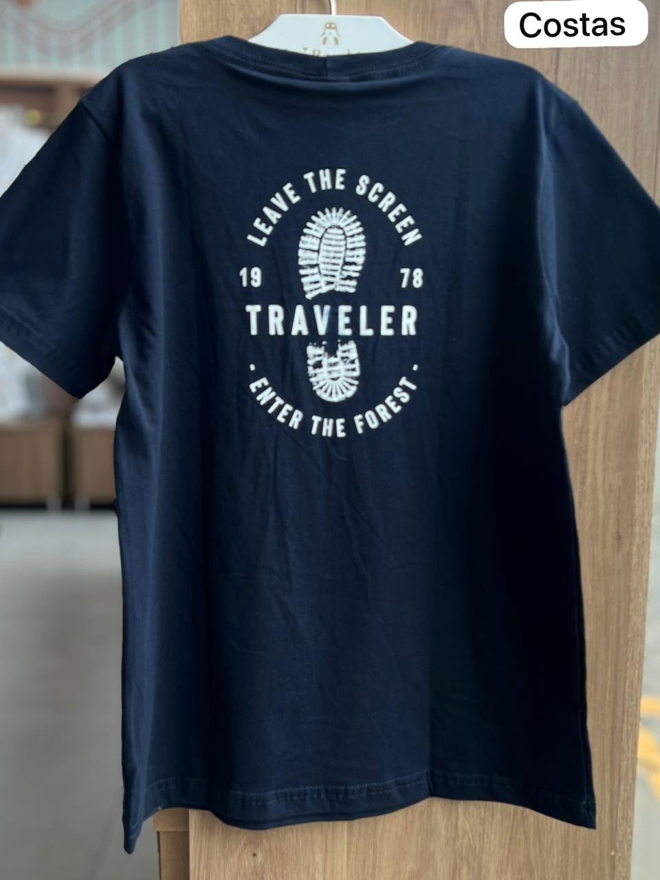 CAMISETA MANGA CURTA TRAVELER MENINO PULLA BULLA - MARINHO