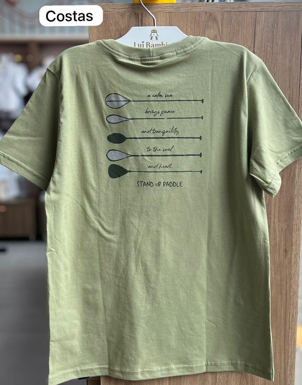 CAMISETA MANGA CURTA STAND UP PADDLE MENINO PULLA BULLA - VERDE