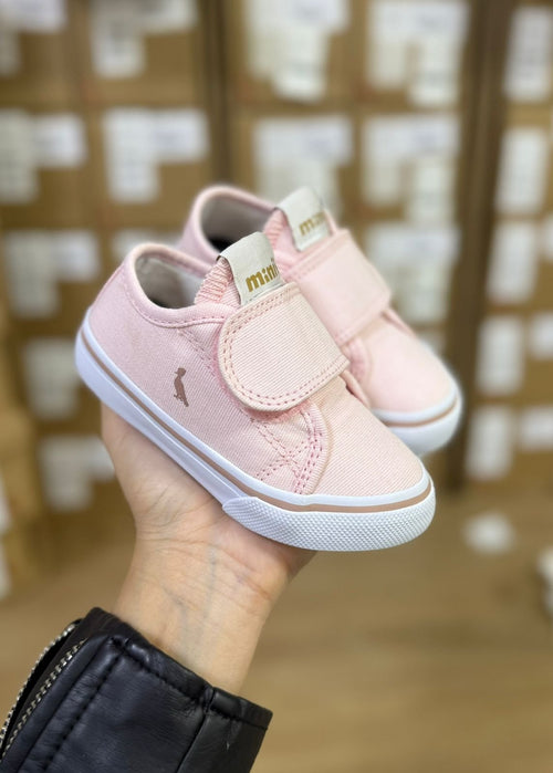TÊNIS VELCRO MINIMALISTA PICA PAU MENINA RESERVA MINI - ROSA CLARO
