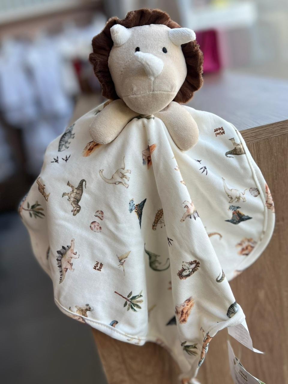 NANINHA EGYP DINO DINOSSAURO TRICERÁTOPS MENINO MINI BEAR - OFF