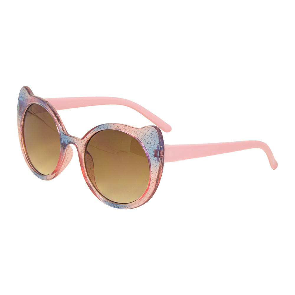 ÓCULOS DE SOL UV 400 GLITTER GATINHA MENINA PIMPOLHO