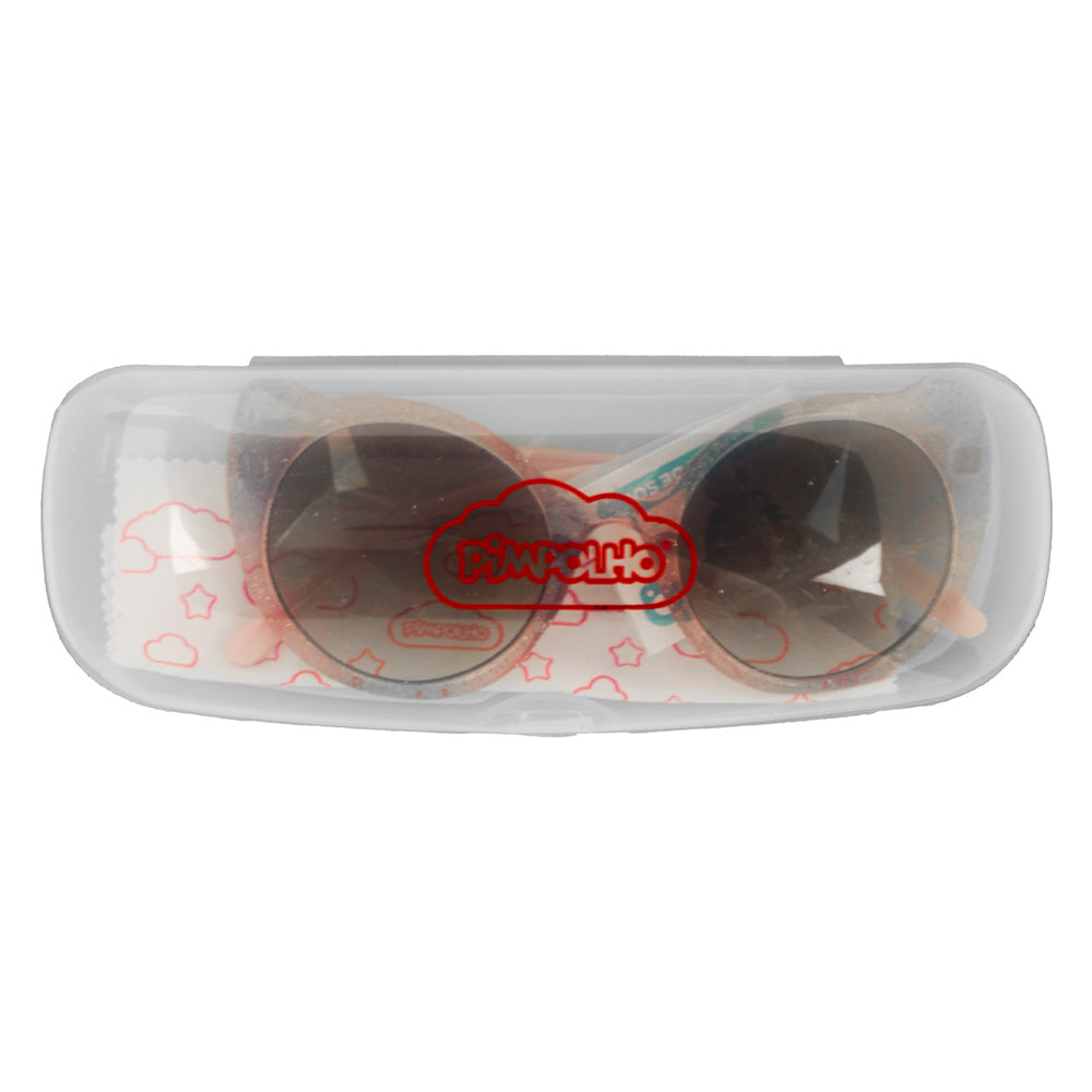 ÓCULOS DE SOL UV 400 GLITTER GATINHA MENINA PIMPOLHO