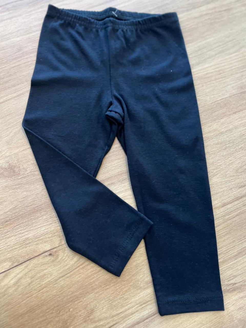 CALÇA LEGGING BÁSICA LISA MENINA ELIAN - PRETO