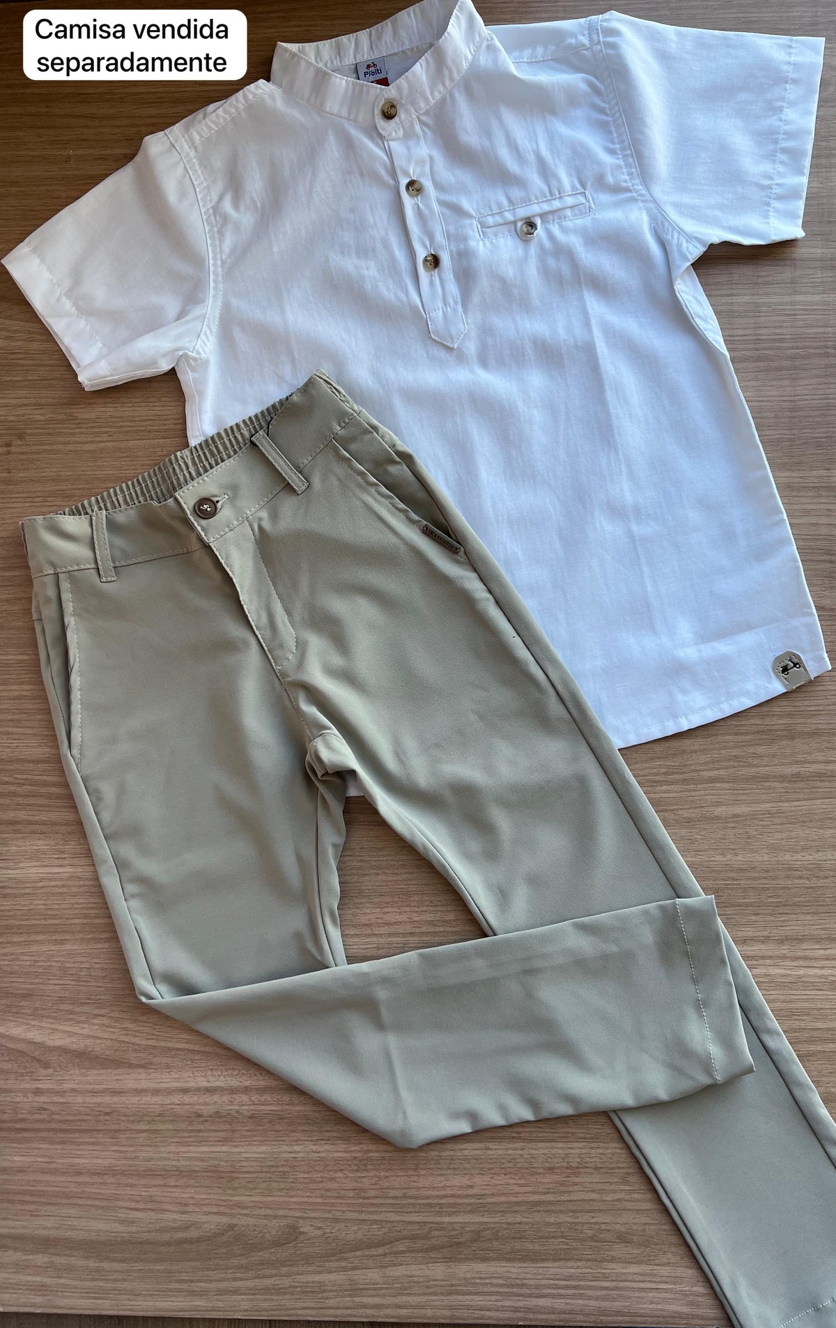 CALÇA LISO BÁSICO TECNOFLEX MENINO OK FRIENDS