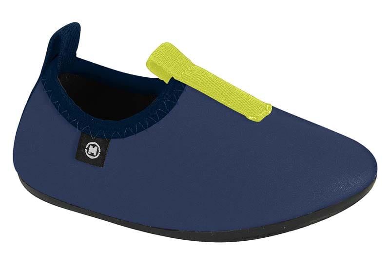 SAPATILHA NEOPRENE ANTIDERRAPANTE LISA COM ALÇA MENINO MOLEKINHO