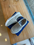 SAPATO MOCASSIM COM ELÁSTICO FAIXA LATERAL SOLADO EMBORRACHADO MENINO XUA XUA