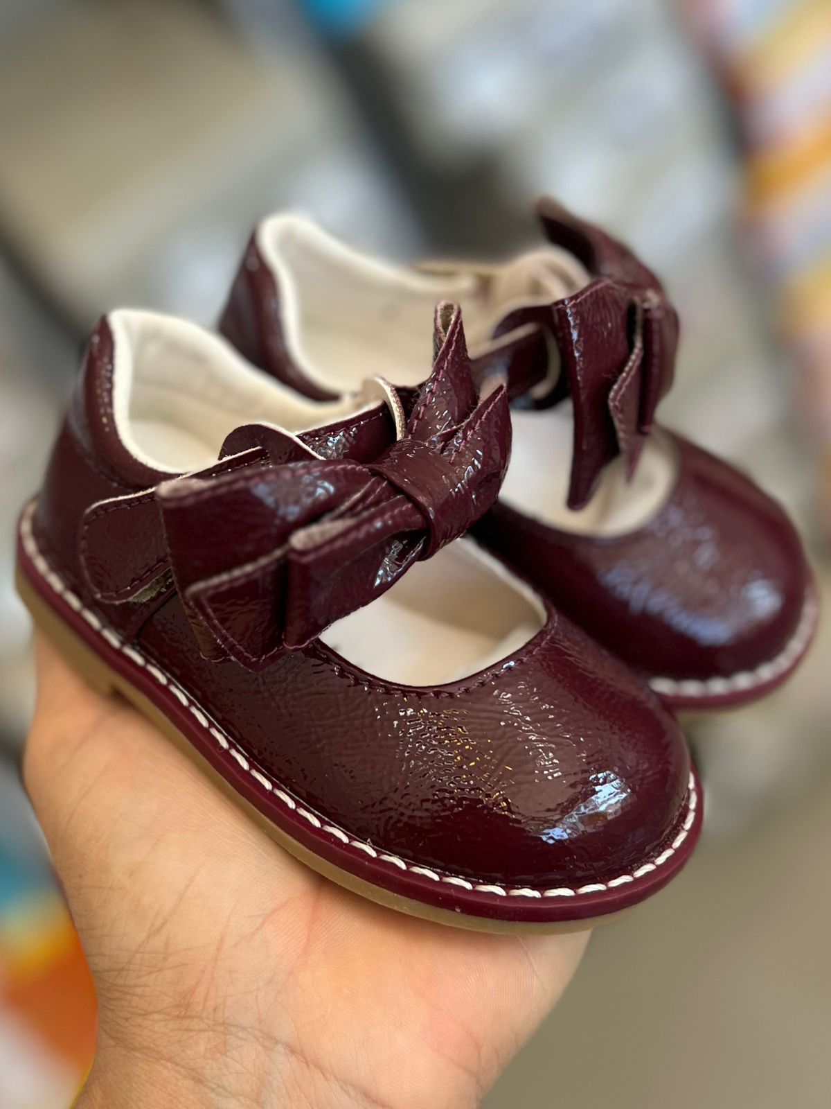 SAPATO SAPATILHA LAÇO FECHO VELCRO MENINA XUÁ XUÁ - VINHO