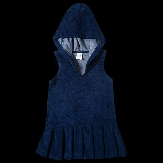 ROUPÃO REGATA LISO COM CAPUZ MODELO VESTIDO MENINA TIP TOP