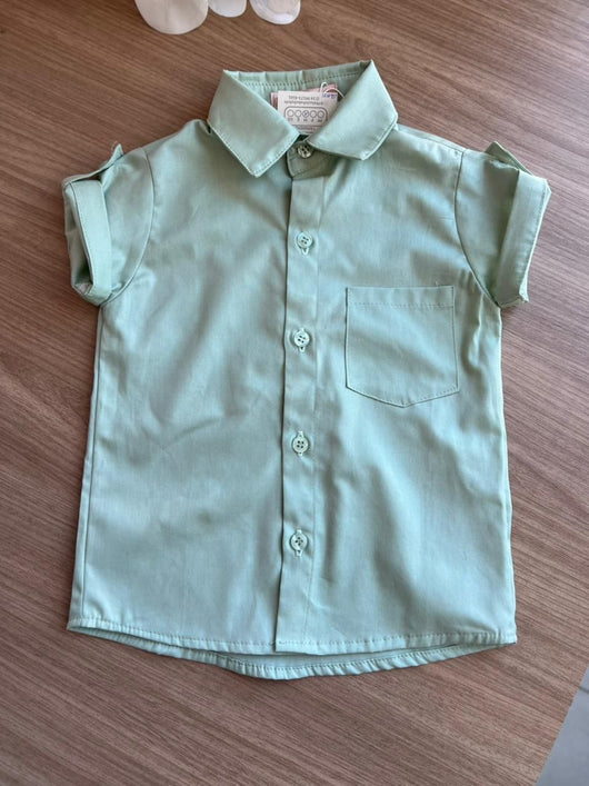 CAMISA MANGA CURTA BOLSO MENINO LUI BAMBINI