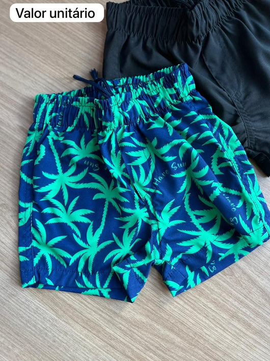 BERMUDA NYLON TACTEL COMFORT BOLSO COQUEIROS MENINO HAVE FUN