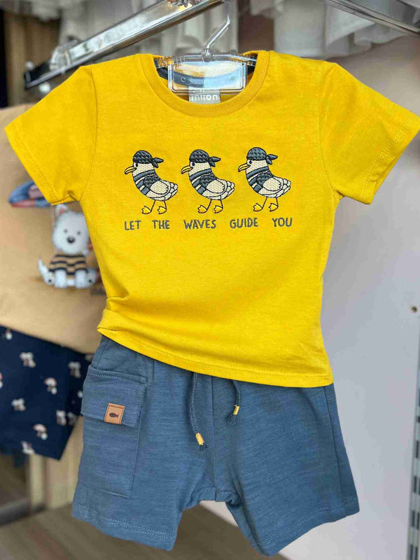 AMARELO/CINZA