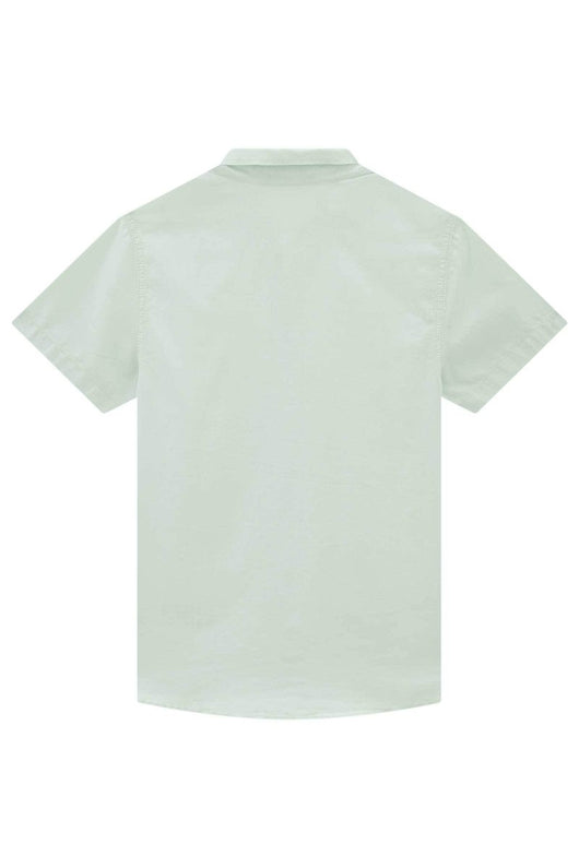 CAMISA MANGA CURTA EM TRICOLINE COM BORDADO E BOTÕES MENINO JOHNNY FOX 45PRO60