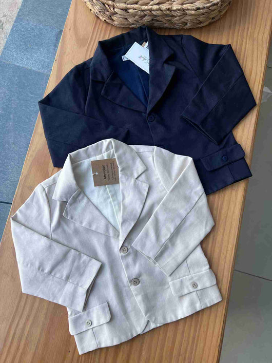 BLAZER MANGA LONGA BOTÕES MENINO BÁRBARA KIDS