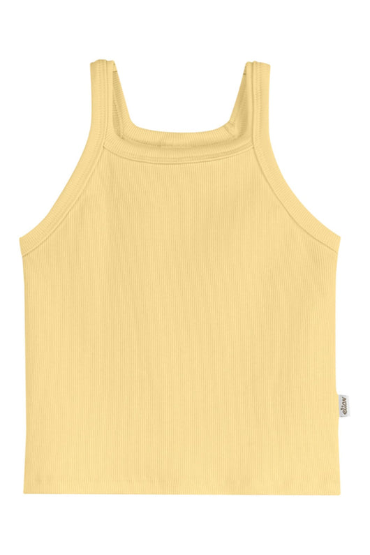 BLUSA ALÇA CANELADA LISA BÁSICO MENINA ELIAN