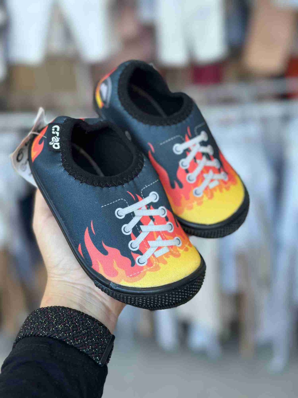 PRETO/LARANJA