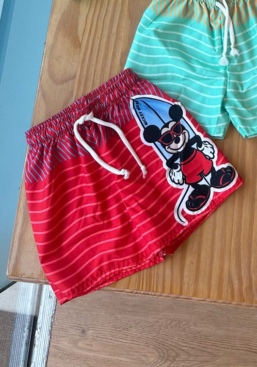 BERMUDA MICKEY MOUSE E PRANCHA UV50+ MENINO FAKINI