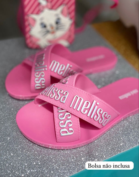 SANDÁLIA MINI MELISSA TIRAS CRUZADAS MENINA MELISSA