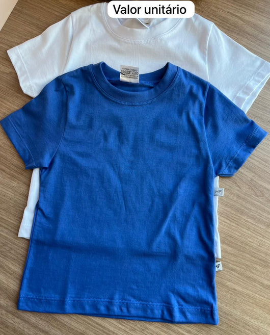 CAMISETA MC LISA BASICA MENINO HAVE FUN