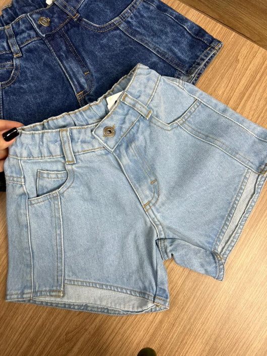 SHORT JEANS BOLSOS AJUSTE INTERNO MENINA HAVE FUN