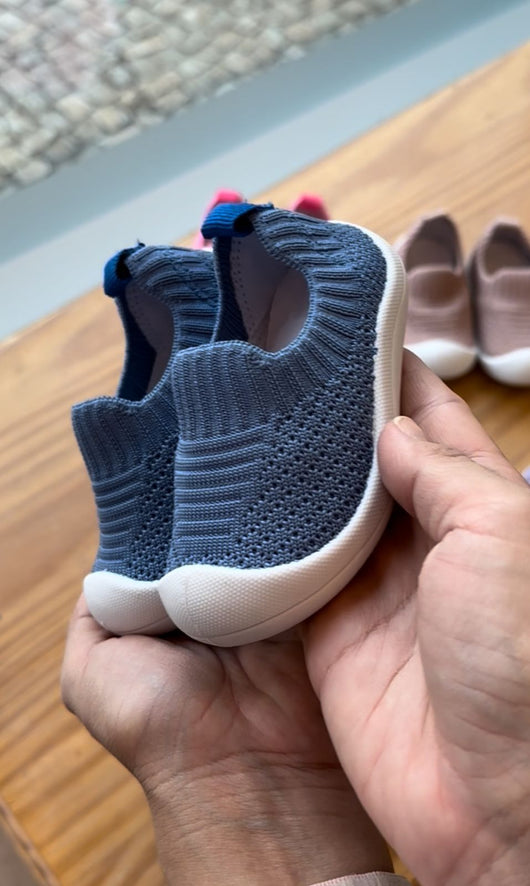 TÊNIS KINIT AZUL CALCE FÁCIL MENINO KETO BABY