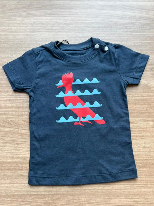 CAMISETA MANGA CURTA PICA PAU ESTAMPA ONDA MENINO RESERVA MINI