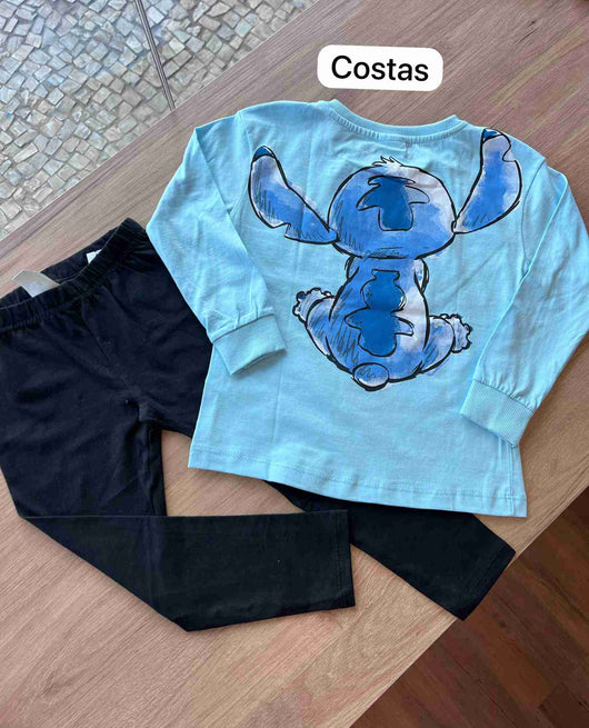 BLUSA MANGA LONGA LILO & STITCH MENINA FAKINI