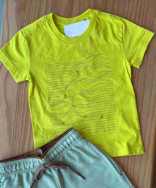 CAMISETA MANGA CURTA MOUNTAIN BIKE TRAIL MENINO BIOGÁS