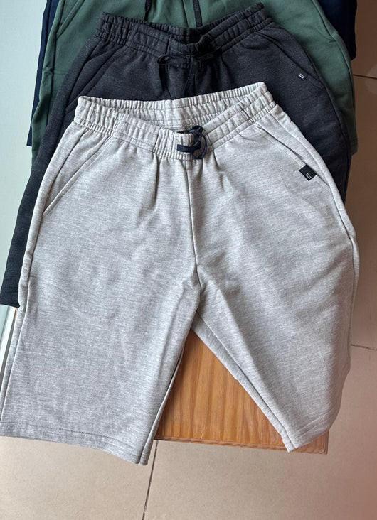 BERMUDA MOLETINHO LISA COM BOLSOS E CADARÇO NEXT LEVEL MENINO PULLA BULLA