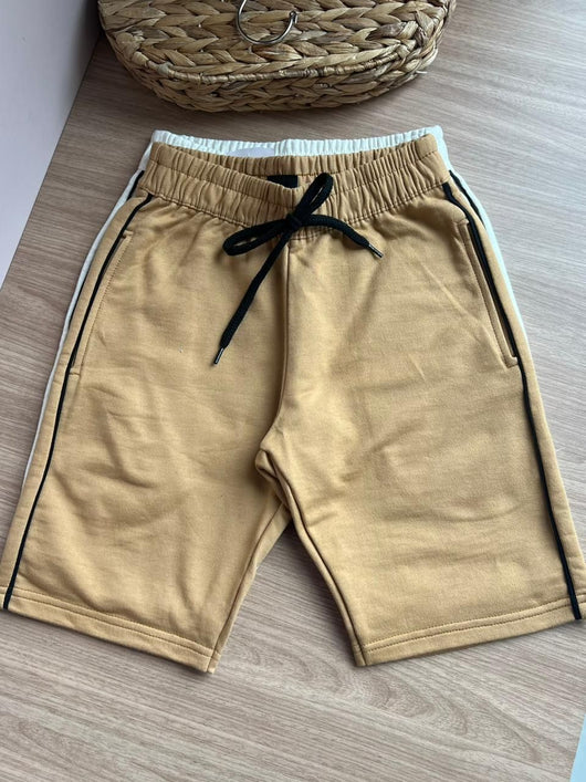 BERMUDA ELÁSTICO CORDÃO BOLSOS MENINO PULLA BULLA